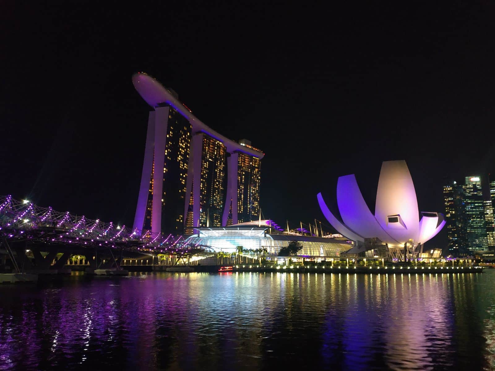 Marina bay sands hotel singapore
